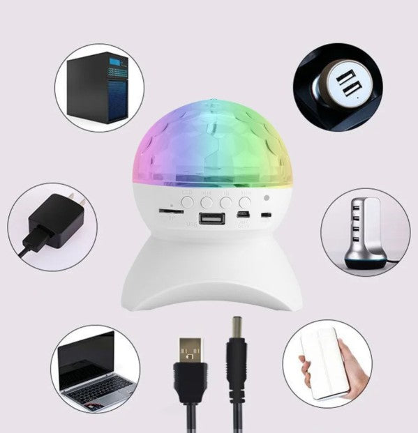 🟢PARLANTE PROYECTOR LUCES
