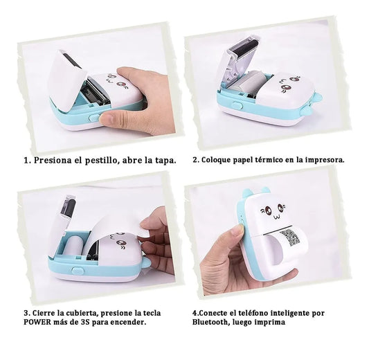 🌀MINI IMPRESORA KAWAI